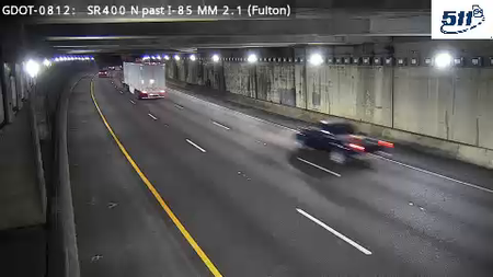 SR-400 past I-85