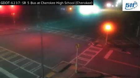 SR 5 Bus at Cherokee High School