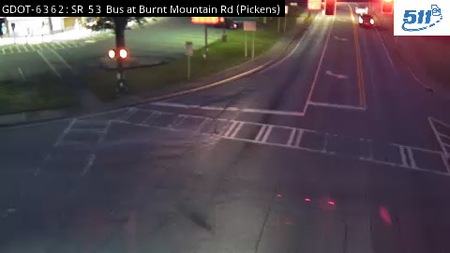 SR 53 Bus at Burnt Mountain Rd
