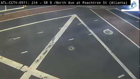 SR 8 (North Ave) at Peachtree St