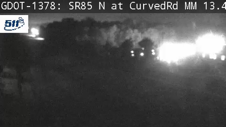 SR-85 at Curved Rd