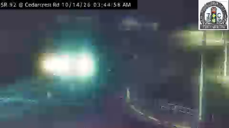 SR-92 at Cedarcrest Rd