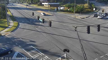 Suwanee Dam Rd at SR 20