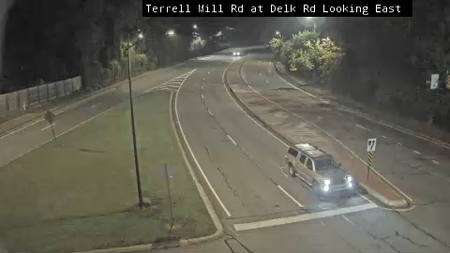 Terrell Mill Rd at Delk Rd Looking East