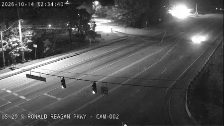 US-29 at Ronald Reagan Pkwy