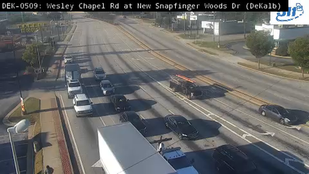 Wesley Chapel Rd at New Snapfinger Woods Dr