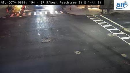 West Peachtree St at 14th St