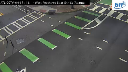 West Peachtree St at 5th St