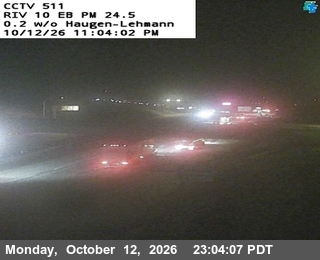 I-10 at 0.2 mi east of Haugen-Lehmann