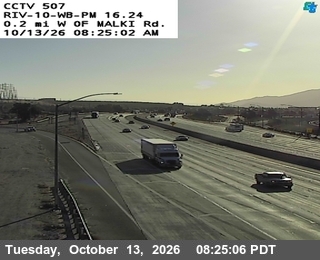 I-10 at 0.2 mi W OF MALKI RD