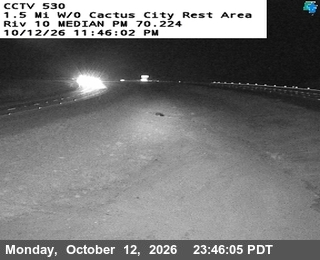 I-10 at 1.5 west of Cactus City Rest Area