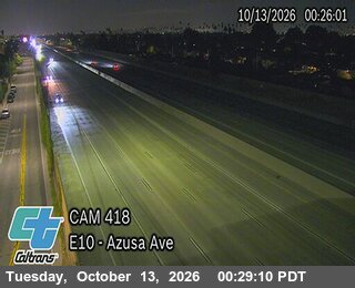 I-10 at Azusa Ave