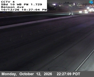I-10 at Benson Avenue