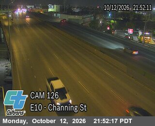 I-10 at Channing Street
