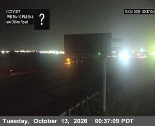 I-10 at East of Dillion Road