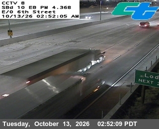 I-10 at East of Sixth Street