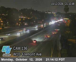 I-10 at Fremont Ave