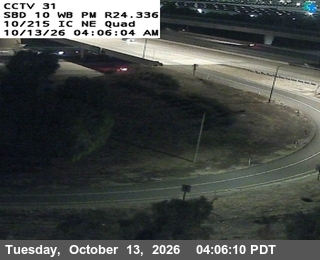 I-10 at I-10/I-215 IC NE Quad