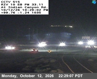 I-10 at Indian Canyon
