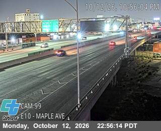 I-10 at Maple Ave