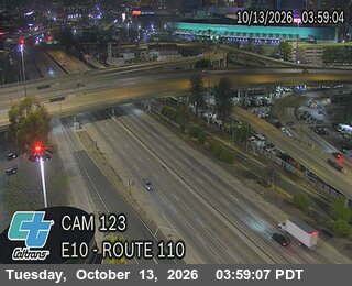 I-10 at Route 110 CHP Tower