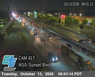 I-10 at Sunset Ave