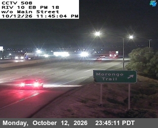 I-10 at West of Main Street