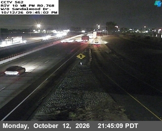 I-10 at West of Sandalwood Drive