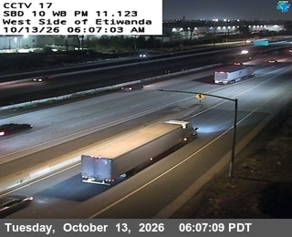 I-10 at West Side Etiwanda