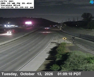 I-10 at Yucaipa Blvd