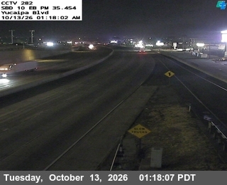 I-10 at Yucaipa Blvd. EB Onramp