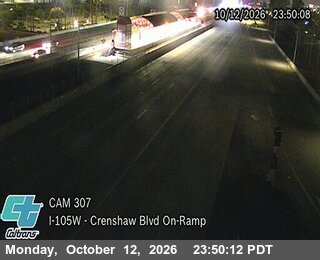 I-105 at Crenshaw Blvd On-Ramp
