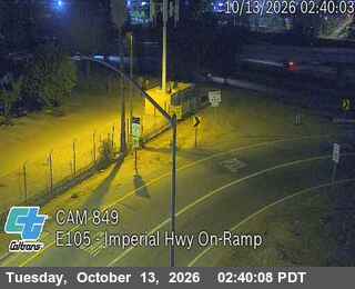 I-105 at Imperial Hwy On-Ramp