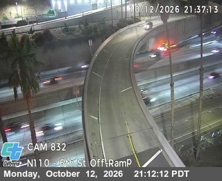 I-110 at 6th St Off-Ramp