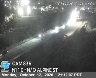 I-110 at Alpine St On-Ramp