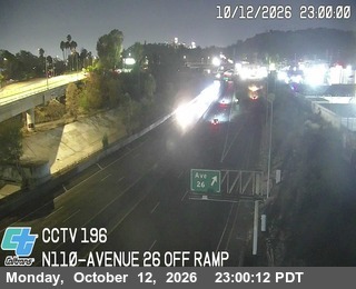 I-110 at Avenue 26 Off Ramp