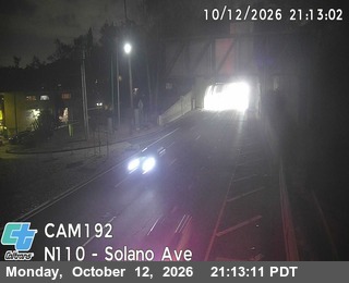 I-110 at Between Tunnel 1 and 2