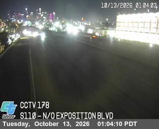 I-110 at Exposition Blvd
