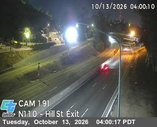 I-110 at Hill Street Exit