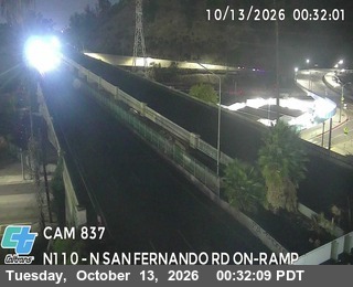 I-110 at N San Fernando Rd