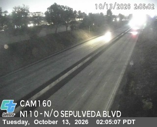 I-110 at North of Sepulveda Blvd