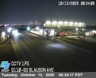 I-110 at South of Slauson Ave