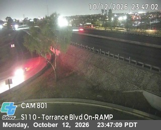 I-110 at Torrance Blvd On-Ramp