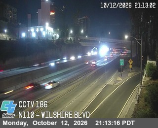 I-110 at Wilshire Blvd