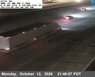I-15 at 0.5 Miles S of I-210
