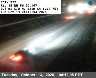I-15 at 0.8 Miles South of North Main Street
