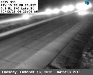 I-15 at 0.9 Miles South of Lake Street