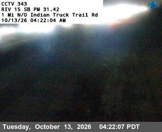 I-15 at 1 Mile North of Indian Truck Trail Road