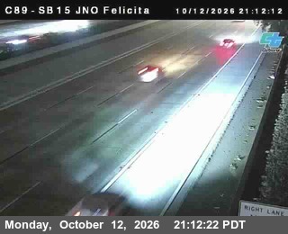 I-15 at Felicita Road