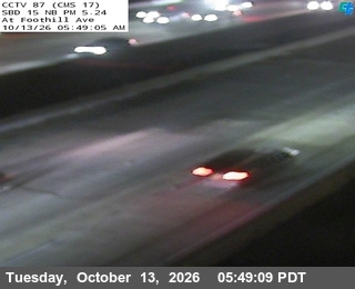 I-15 at Foothill Blvd.